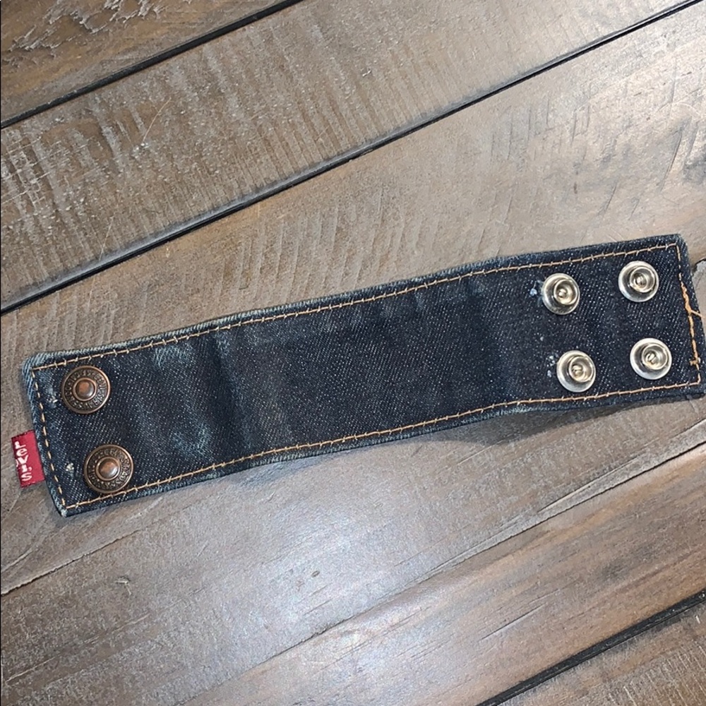 Denim bracelet